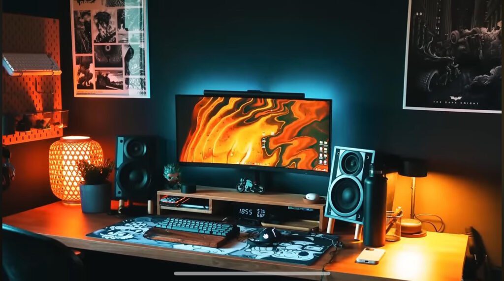 setup gamer minimalista