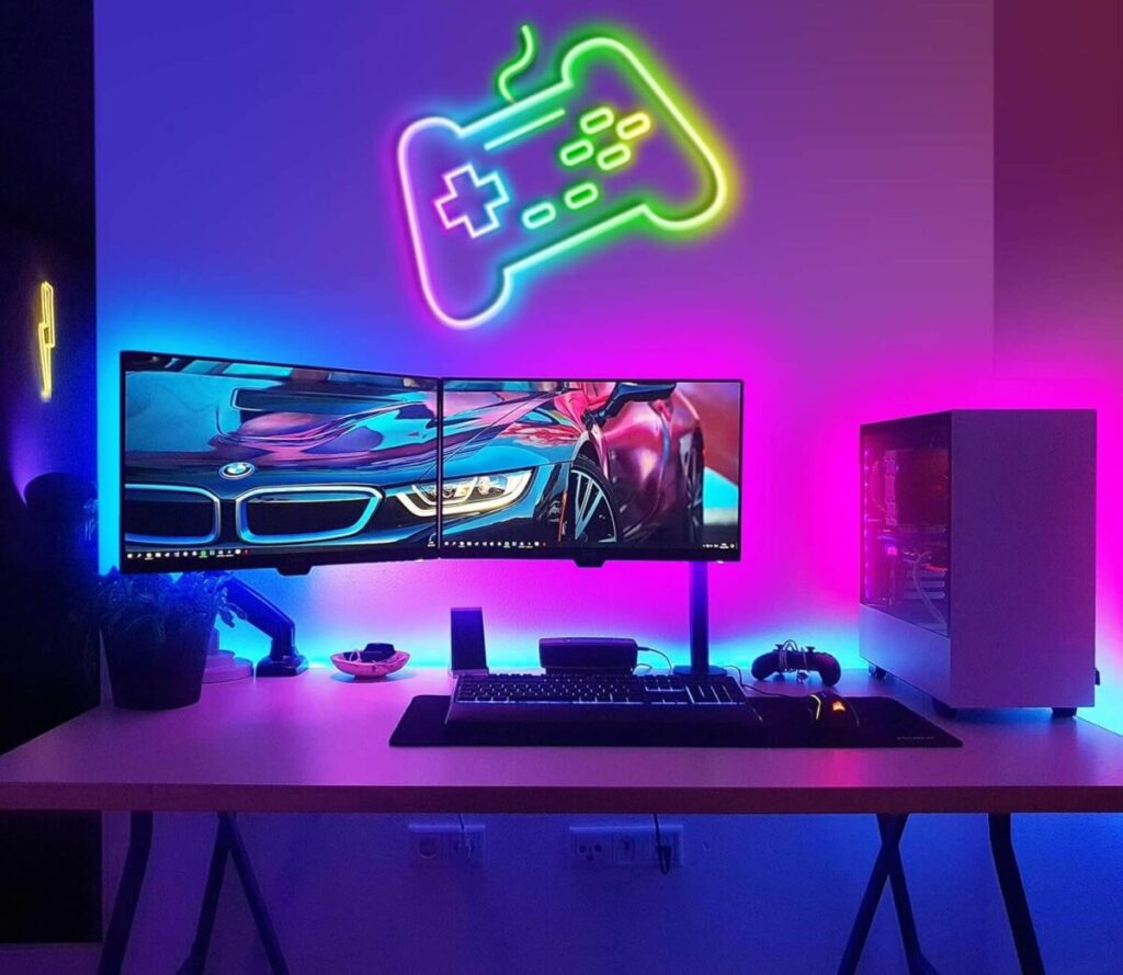 luces leds y neon