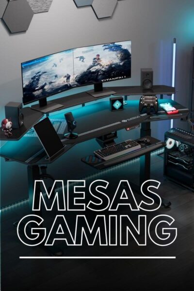 un escritorio gaming es ideal para tu cuarto gamer