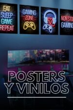 posters y vinilos gaming para decorar tu habitación gamer