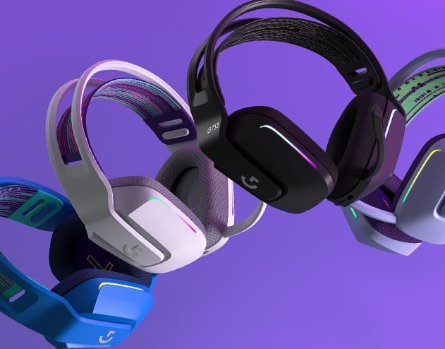 cascos gaming Logitech en varios colores
