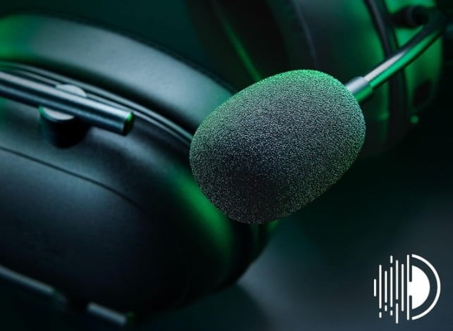 Micrófono de cascos gaming con cancelación de ruido
