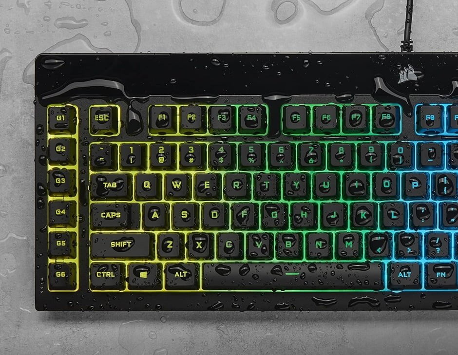 teclado gaming anti derrames