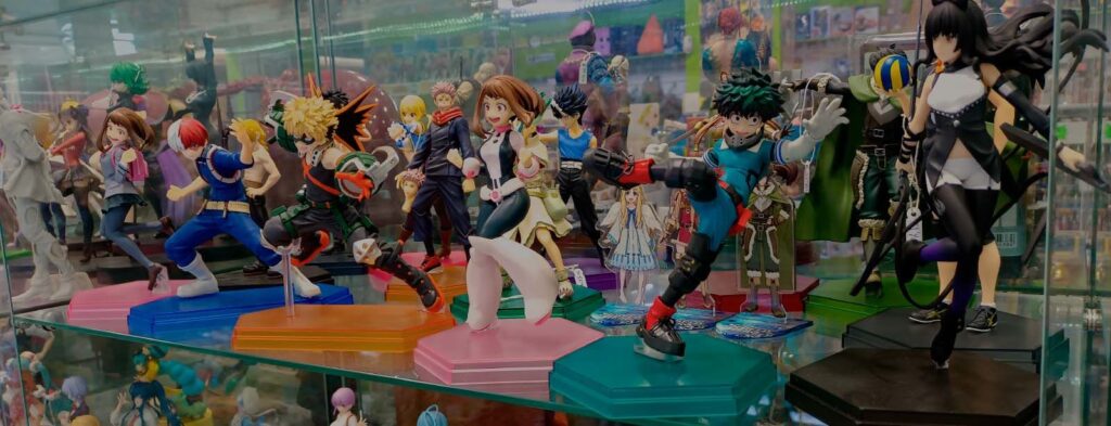 figuras anime, encuentra tu personaje favorito
