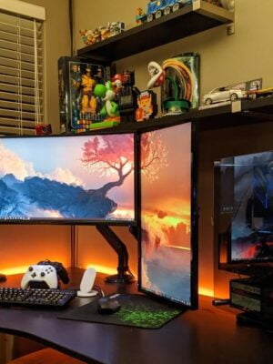 setup gamer atractivo