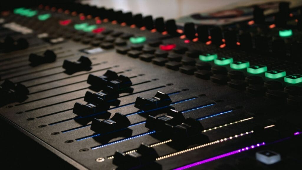 tabla de sonido profesional